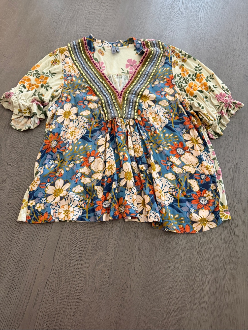 Bl^nk London Anthropologie Stephanie Top Size 1X